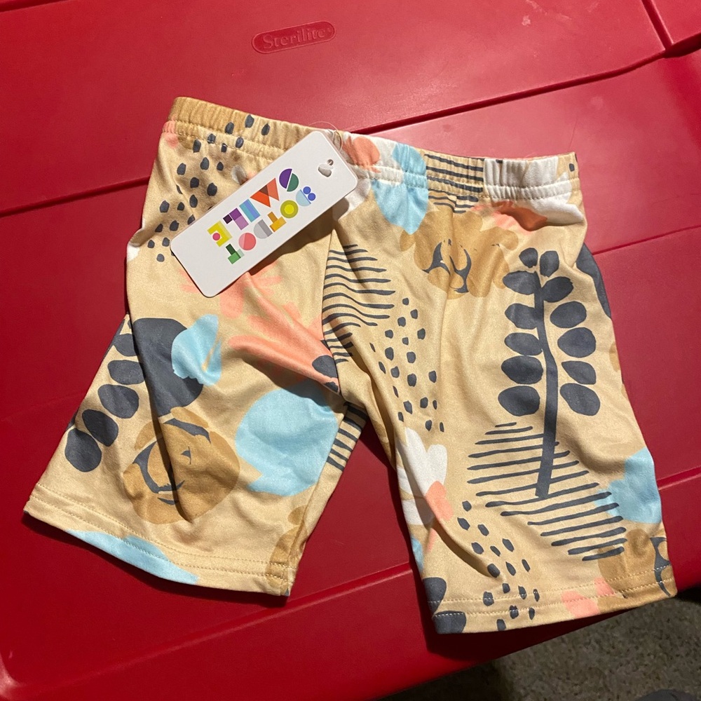 Dot Dot Smile bike shorts